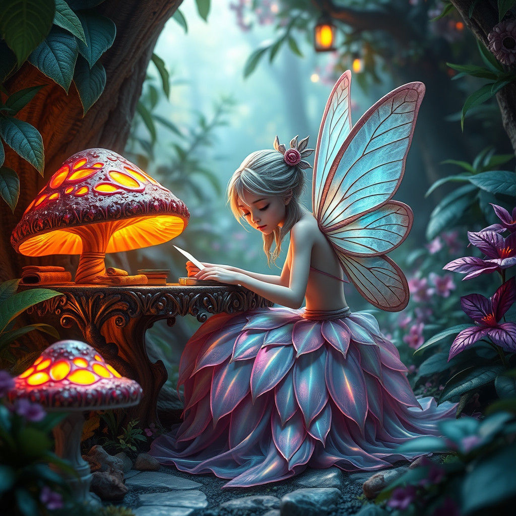 Intricate Fairy Studying in Dreamlike Environment
