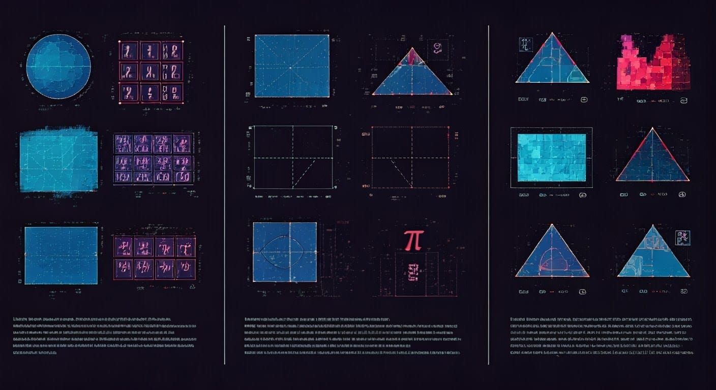 Mathematical Harmony in Pixel Art