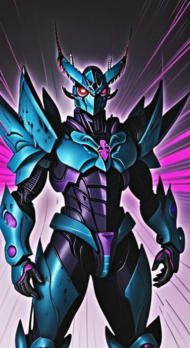 Dark Guyver, Guyver Anime, Guyver Splash Art, Guyver the Bio Boosted Armor, Guyver Fight Scene, Guyver Blood Splatter, B...