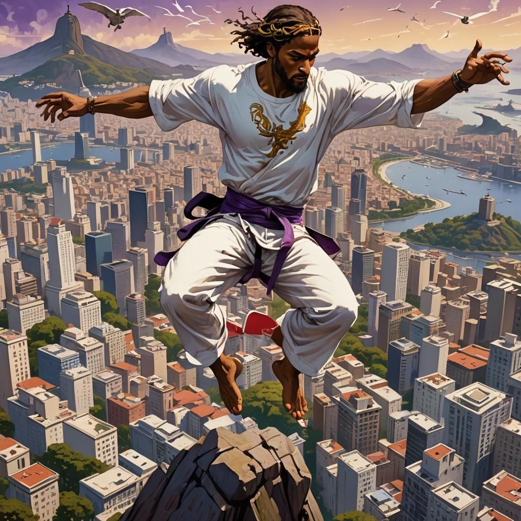 Capoeirista's Leap: Rio de Janeiro Dark Fantasy