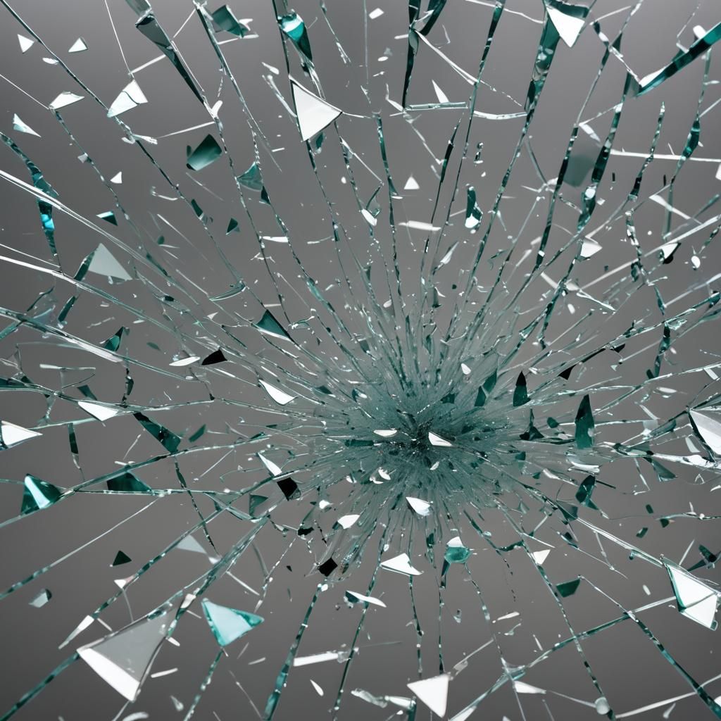 Shattering Glass: Moment of Impact