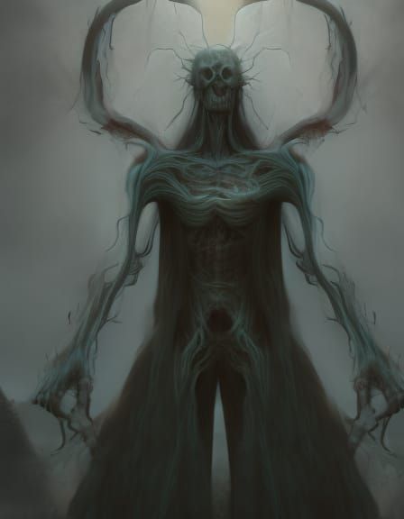 Eldritch Lich in Dark Fantasy Style