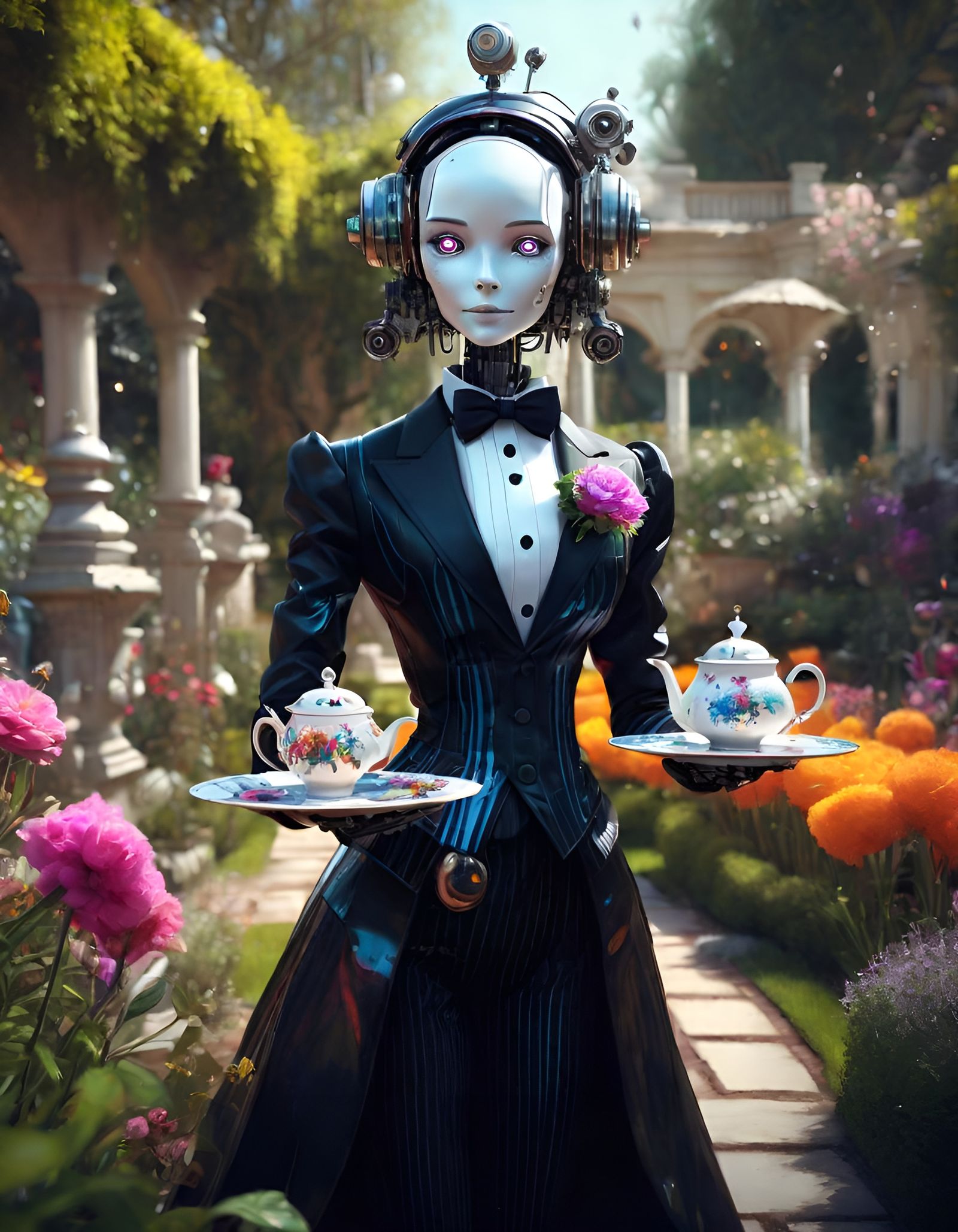 Cybernetic Tea Party Preparations