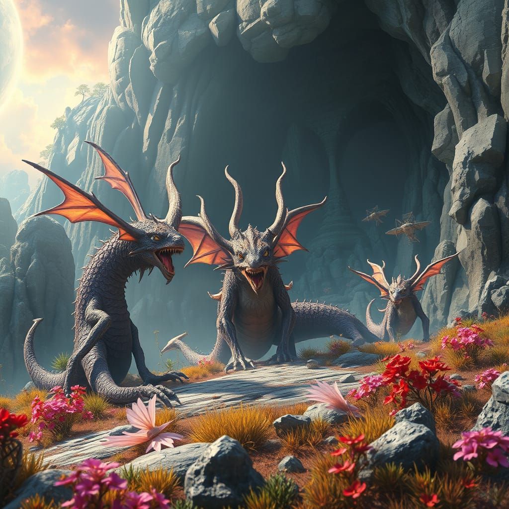 Fantastical Whimsy in a Dreamlike Realm