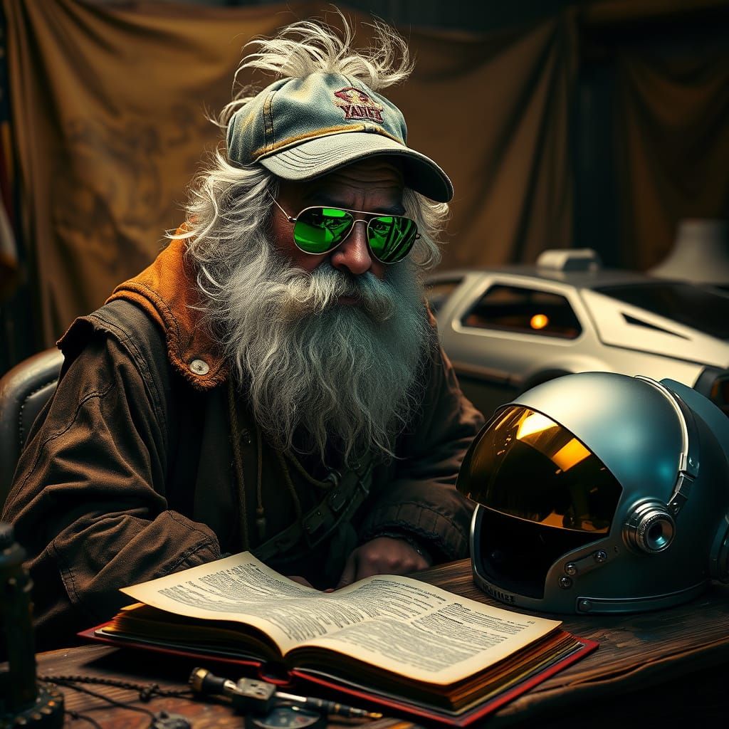 Enigmatic Wizard Master of Time and Space