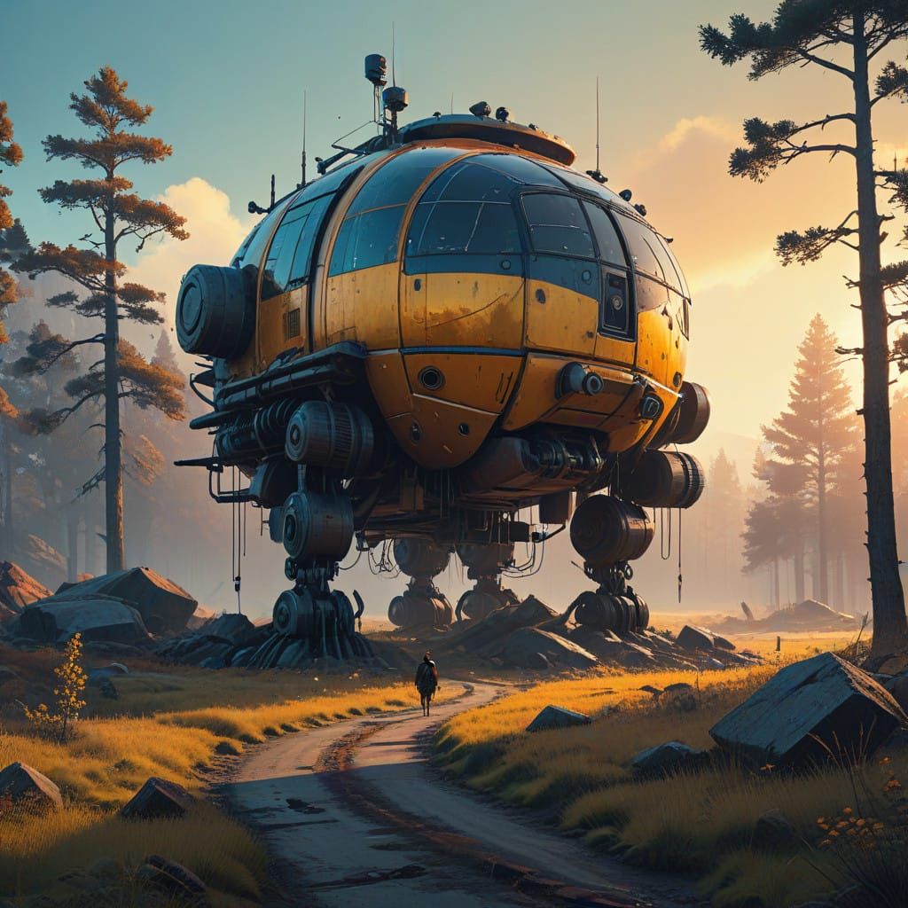 Epic Fantasy Scene in Realistic Lovecore Style