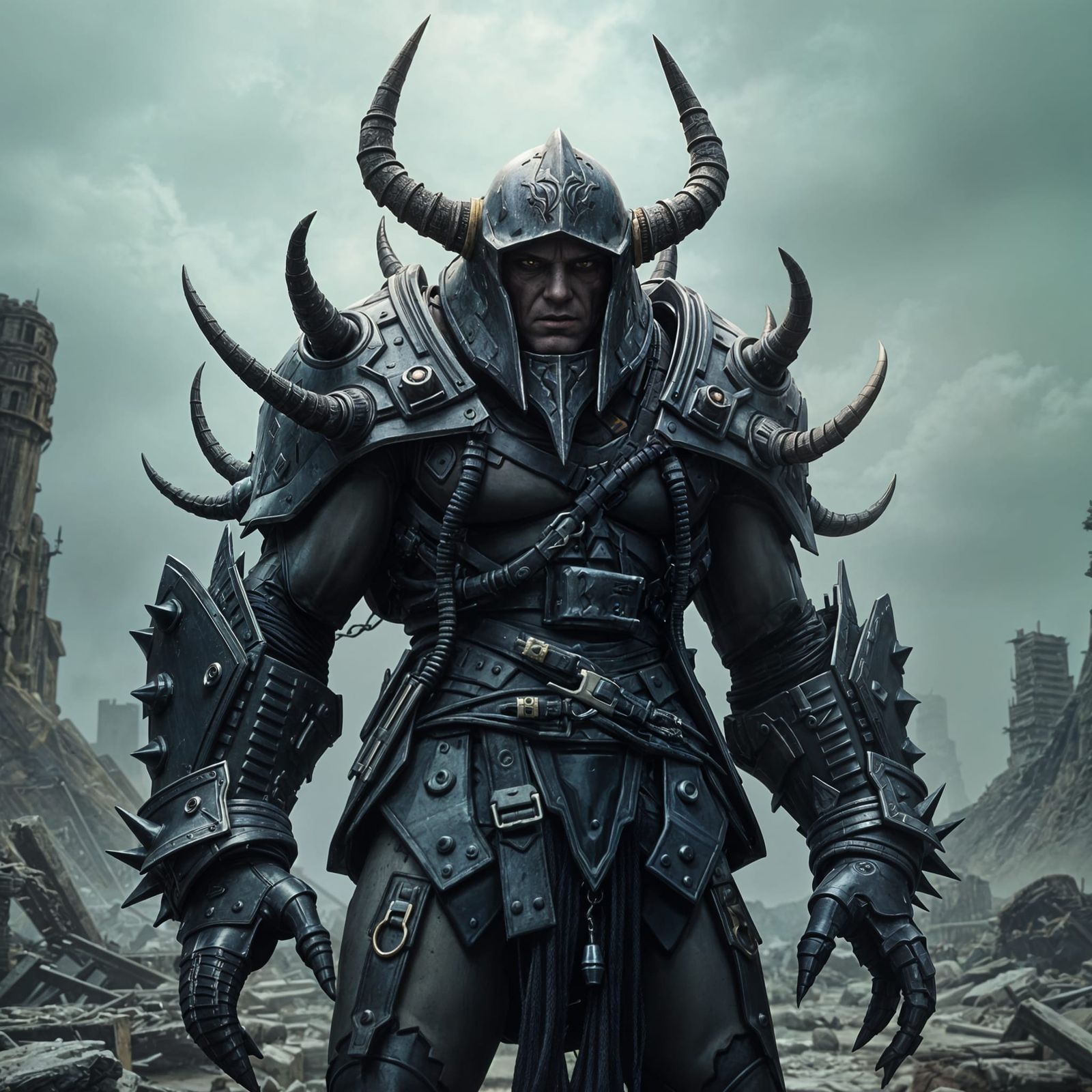 Ominous Armored Figure