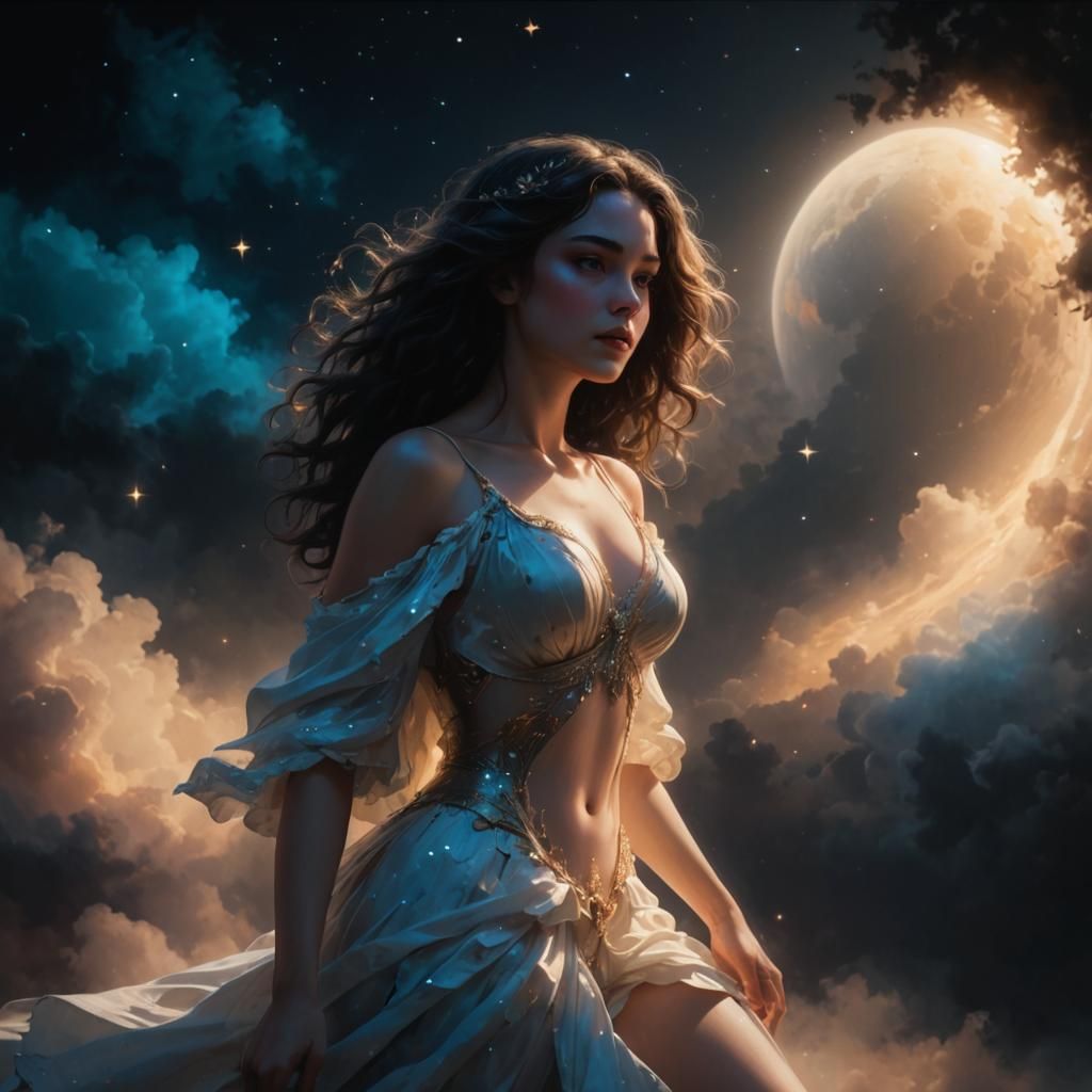 She walks in beauty, like the night
Of cloudless climes and ...