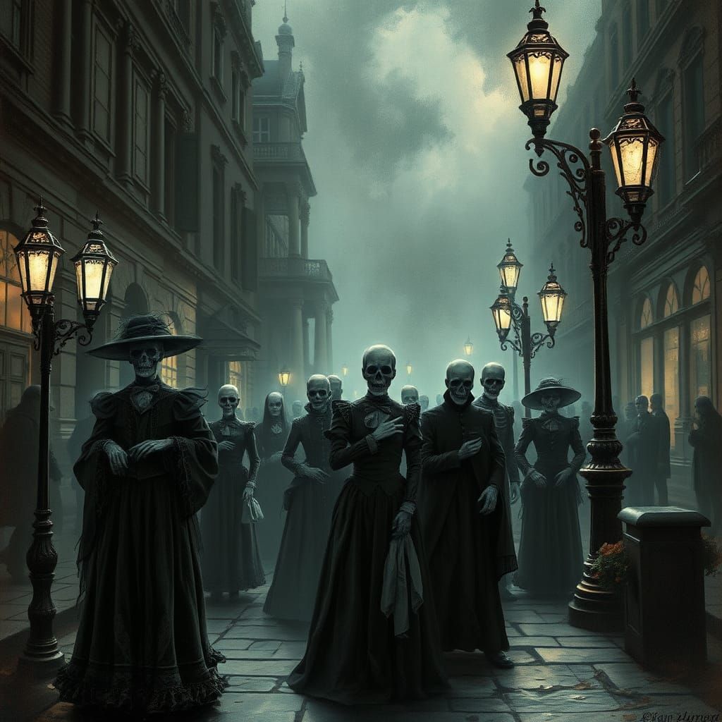 City of the Dead: Victorian Ghosts in Dore Style