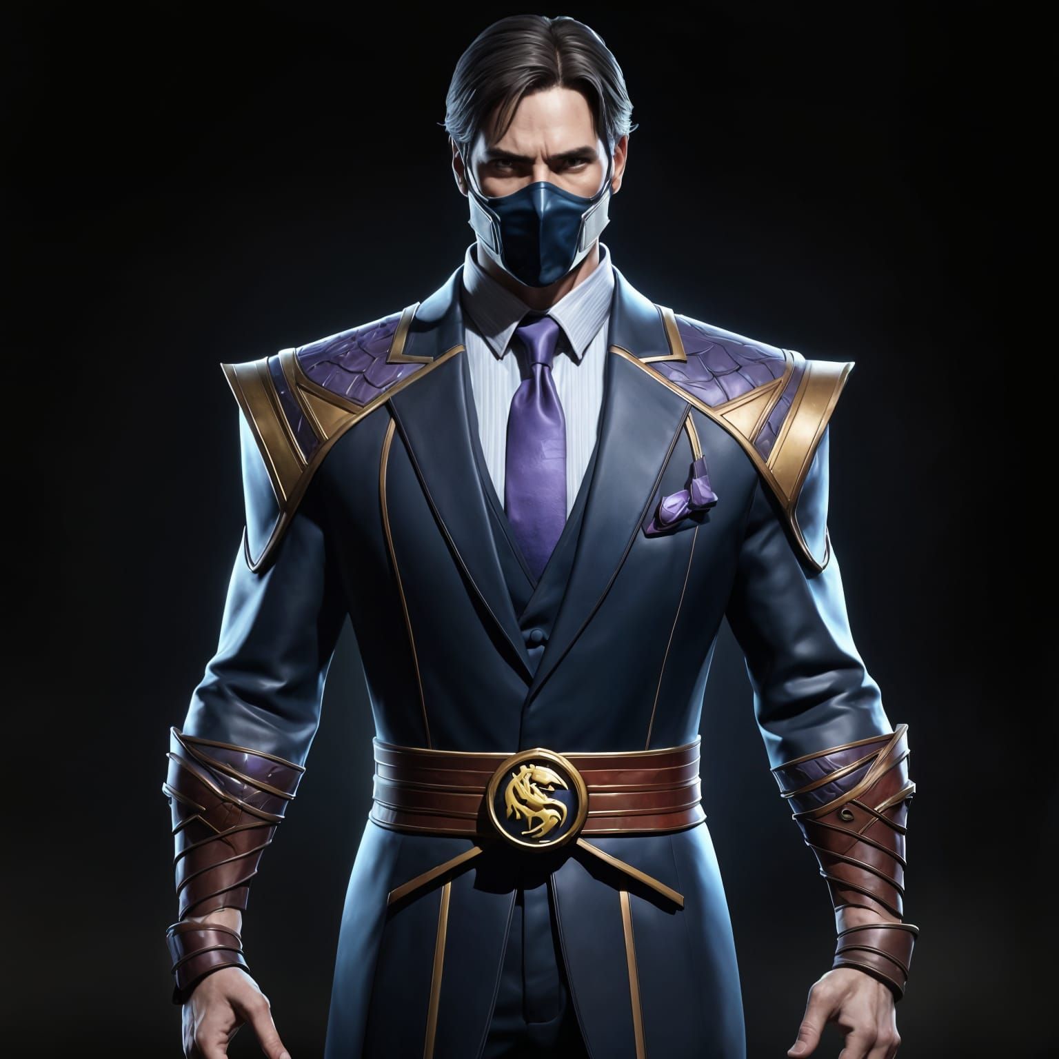 Aaron Hotchner: Mortal Kombat Character Concept Art