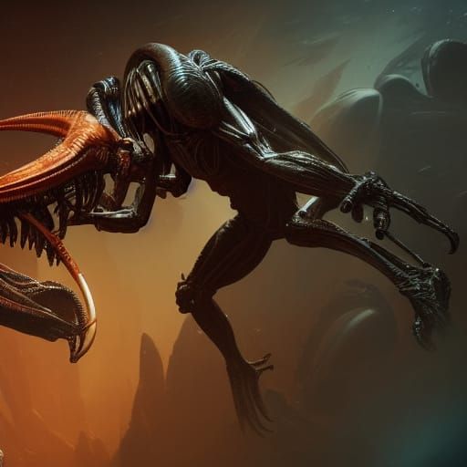 Alien vs Predator: Hyperdetailed Concept Art