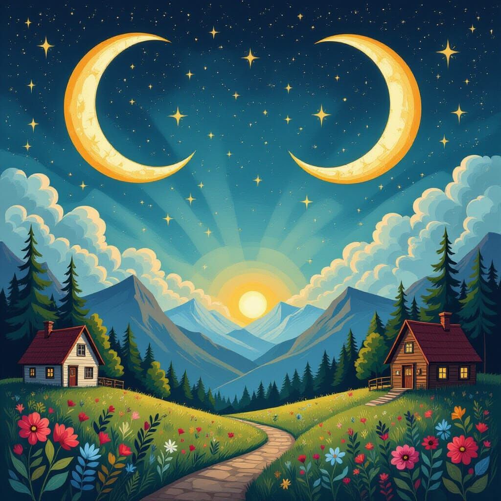 Magical Primitivism Under Twin Crescent Moons