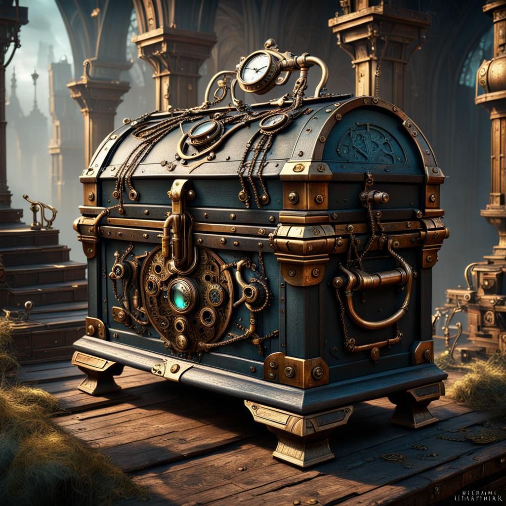 Steampunk chest