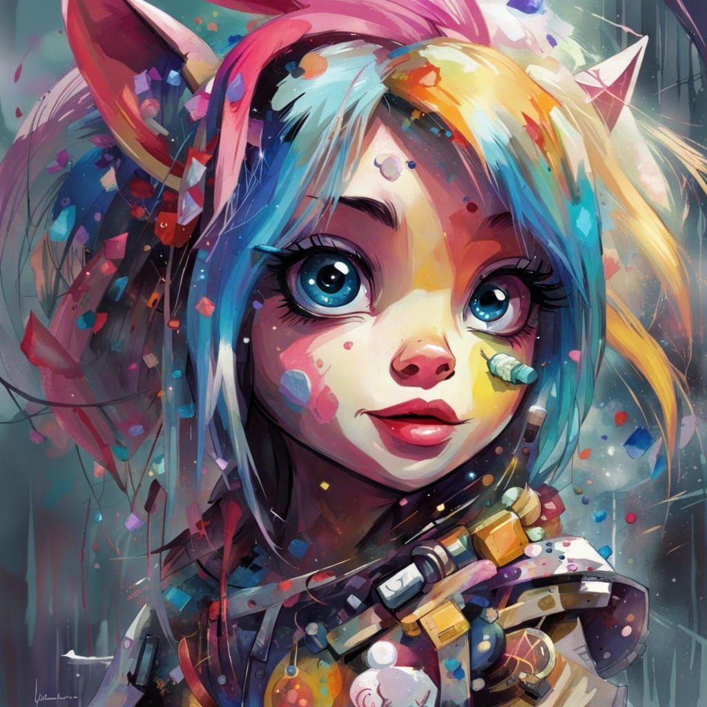 My Little Pony as Human: Ultra Detailed Portrait