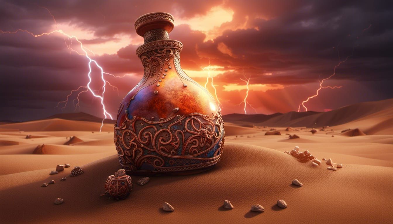 Djinn bottle