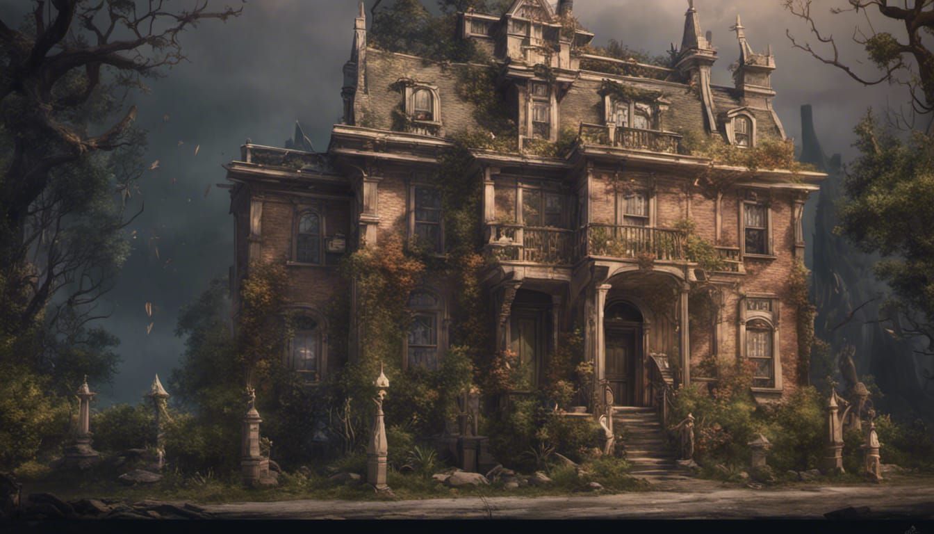 Lurch's First Day: A Detailed Matte Painting