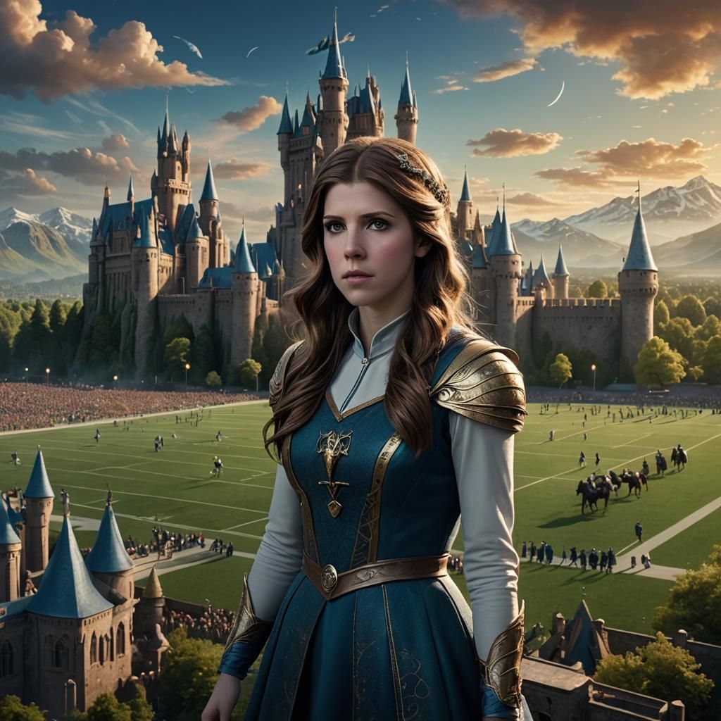 Anna Kendrick as Wizard at Wizard School