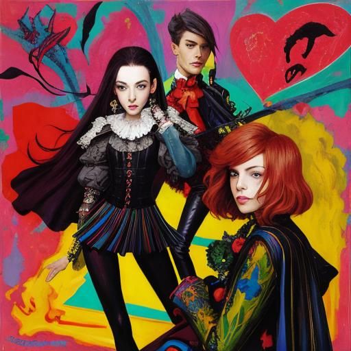 Bold Colors in Fauvist Style