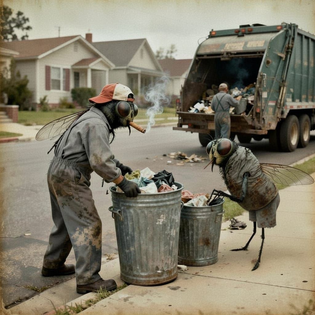 "Joe, this job makin' you hungry?" "OH YEAH!" "Me too!"