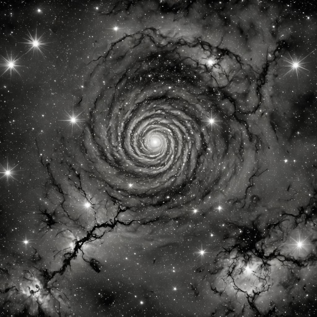 Hyperrealistic Cosmos: A Cinematic Space Image