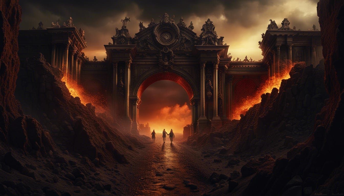 Epic Battle Scene: A Cinematic Digital Matte Painting