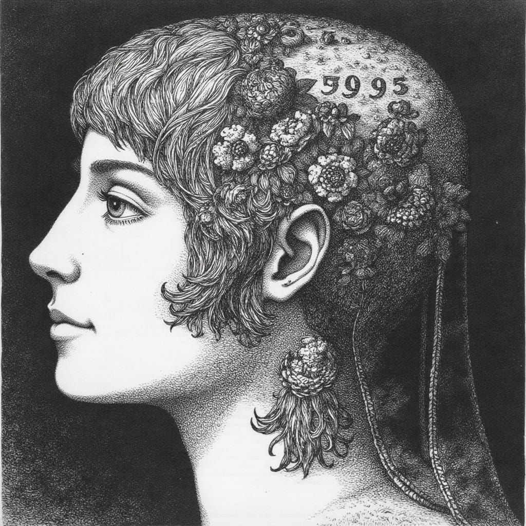 Surreal Schizophrenic Numbers in Grotesque Style