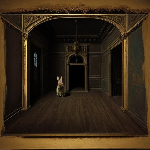 Rabbit and Haunted Manor: Rothko and Messina Style