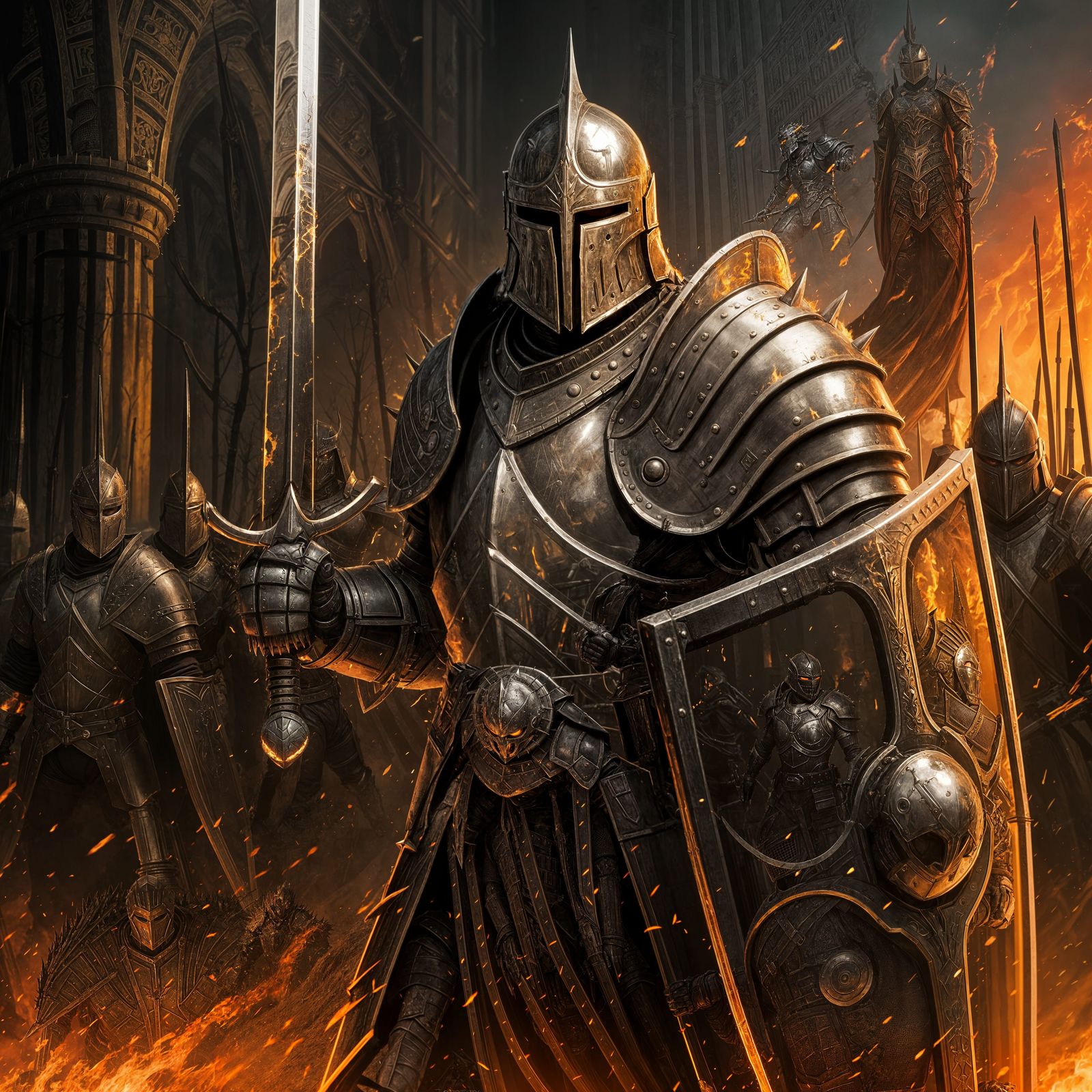 Battle-Hardened Knights