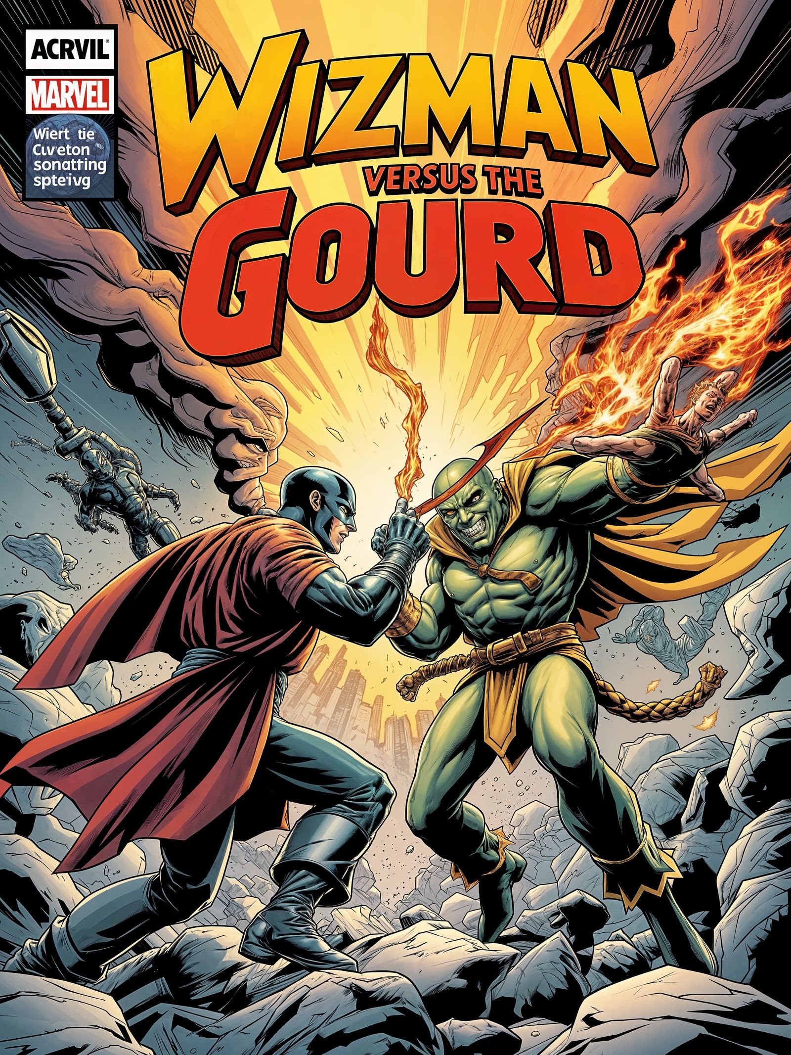 Epic Showdown: Wizman Versus The Gourd