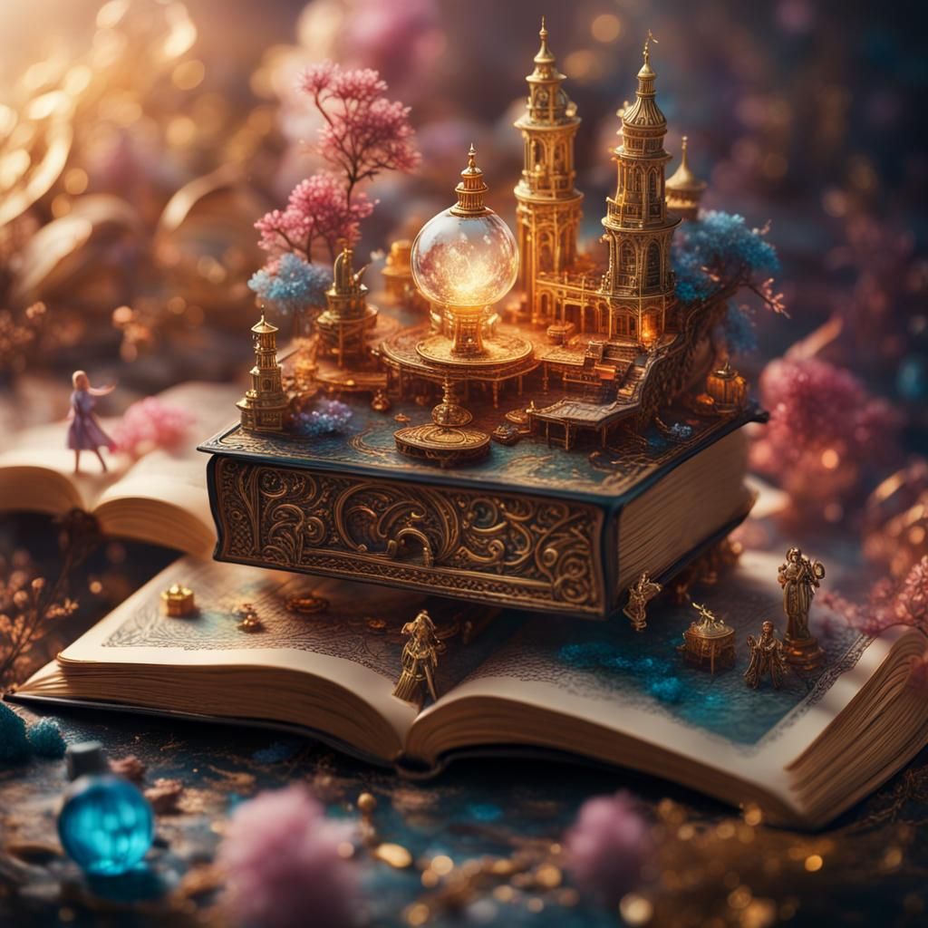 Miniature Treasure Emerges in Fantasy Conceptual Art
