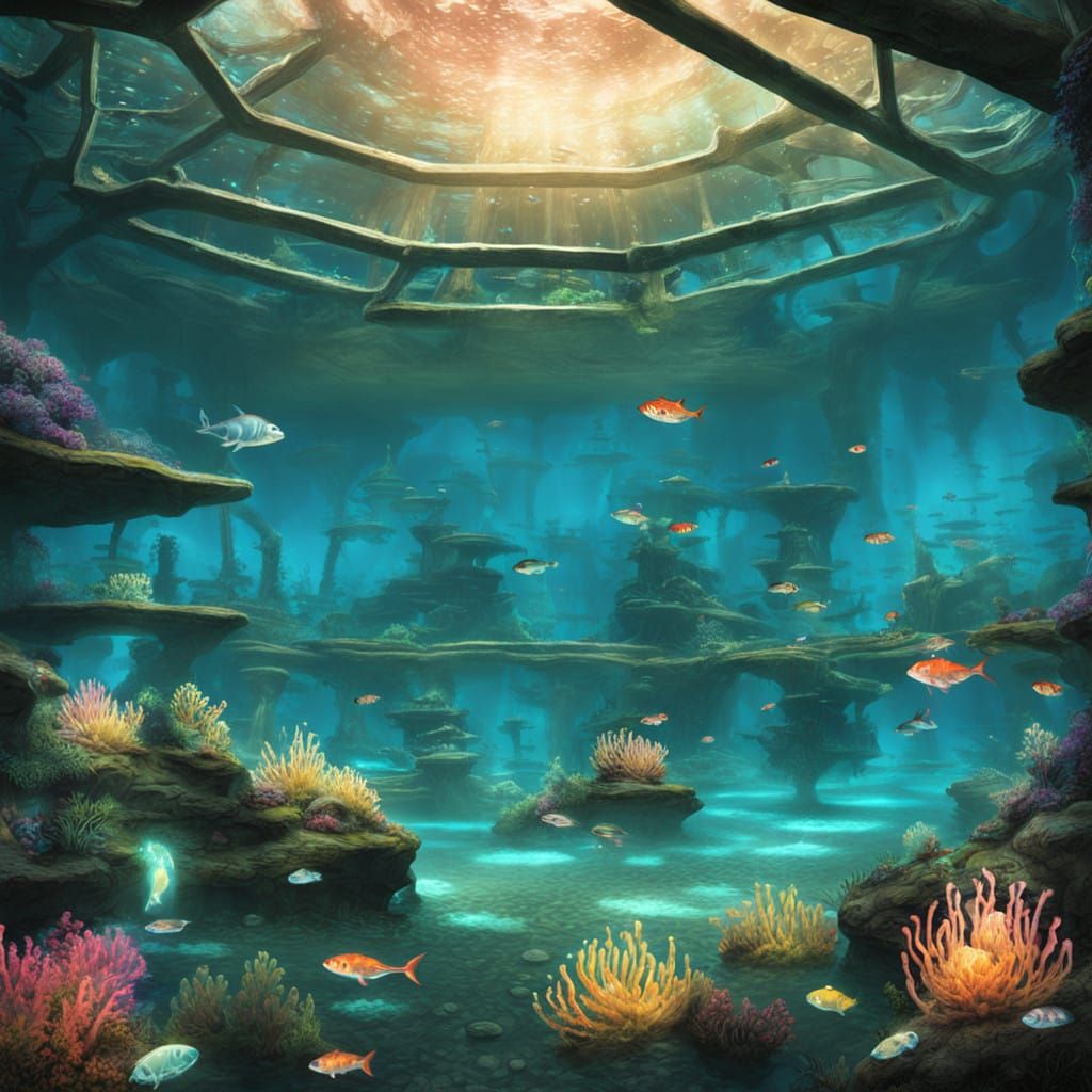 Bioluminescent Oceanic Arena