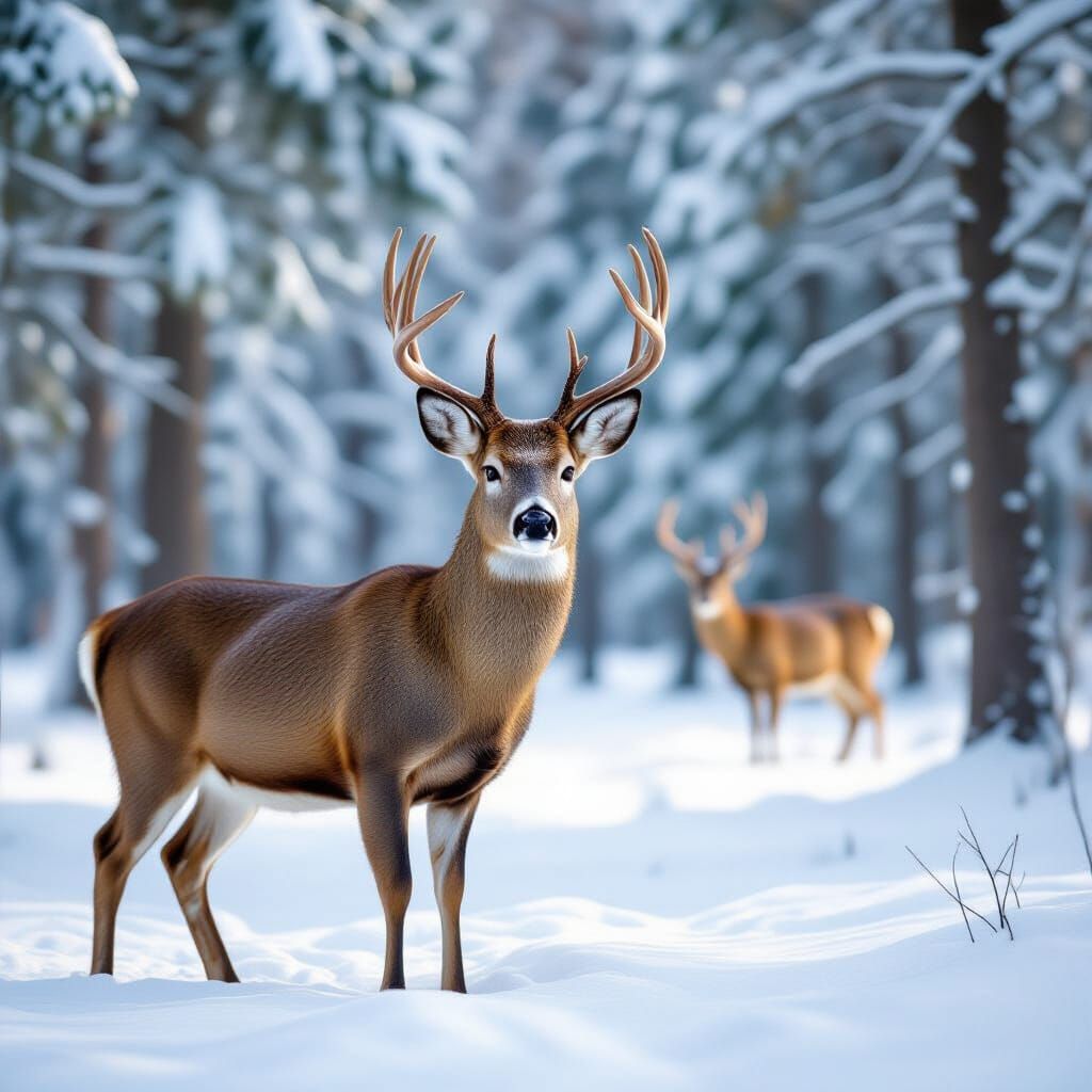 Deer in Forest