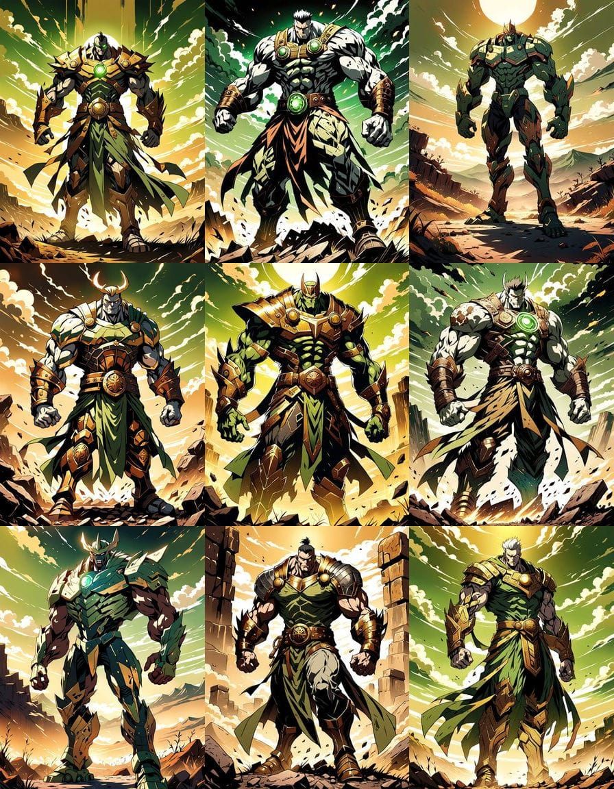 Grathos, Colossus of the Iron Ring: Anime Titan