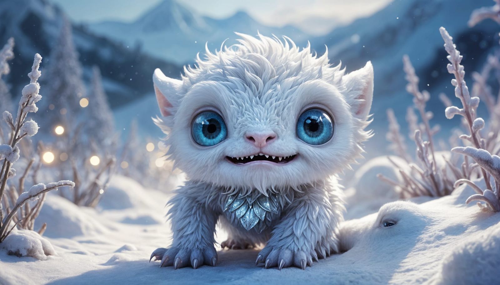 «Little snow demon» ❄️