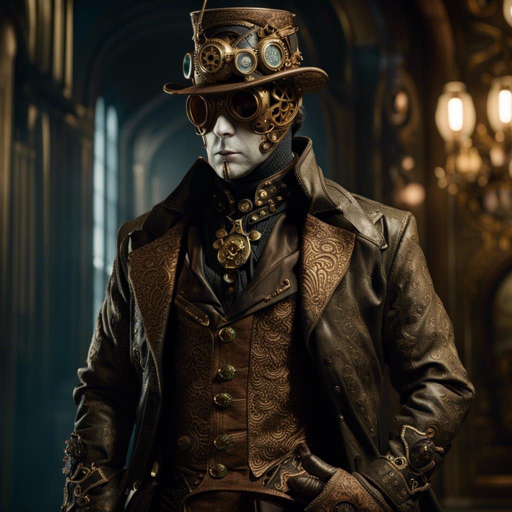 Mechanized Pursuit: The Enigmatic Bounty Hunter