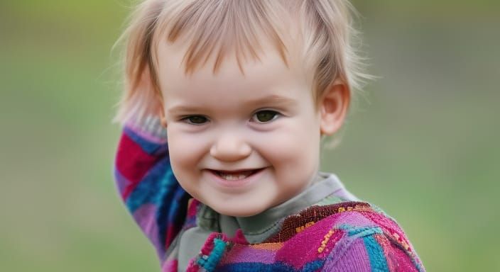 AI Image of a Toddler
