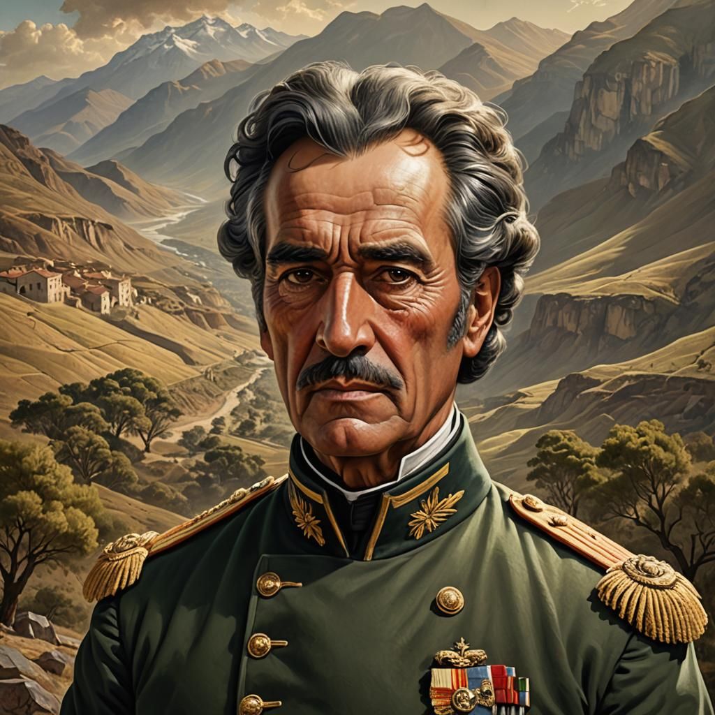 1833 Portrait of Coronel Antonio Adriasola Carrión