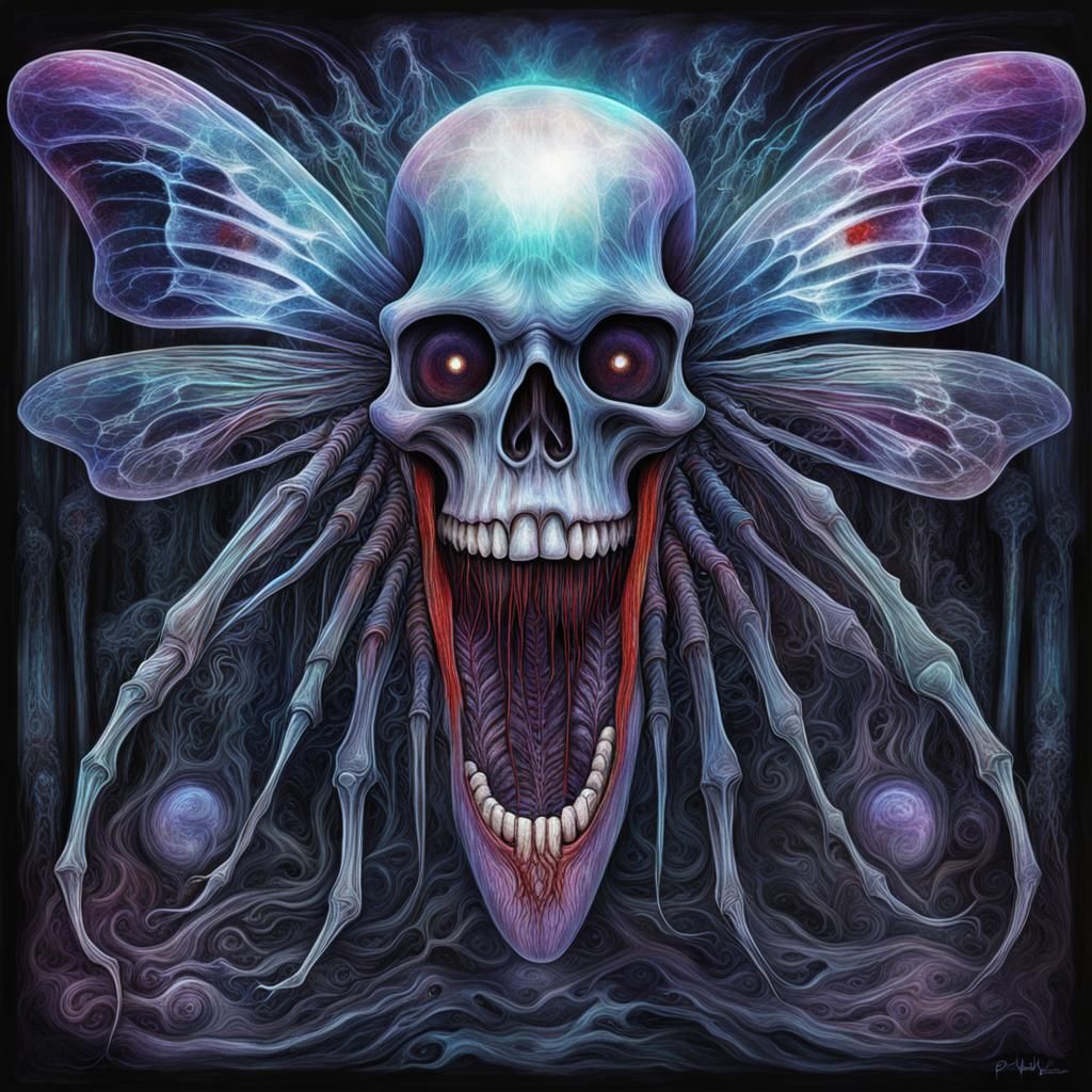 X-Ray of The Winged Monster