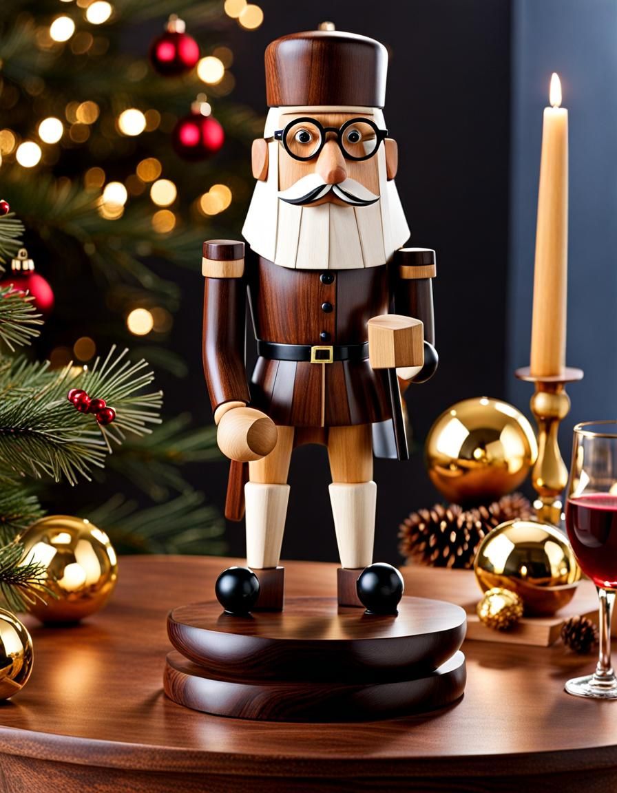 Walter White as Wooden Nutcracker