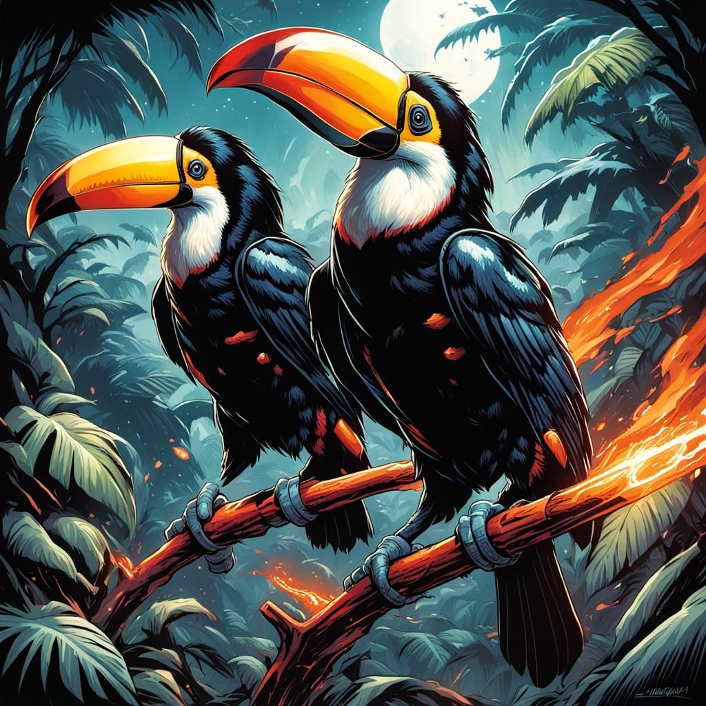 Toucan Sam: Spirit of Vengeance in Comic Art
