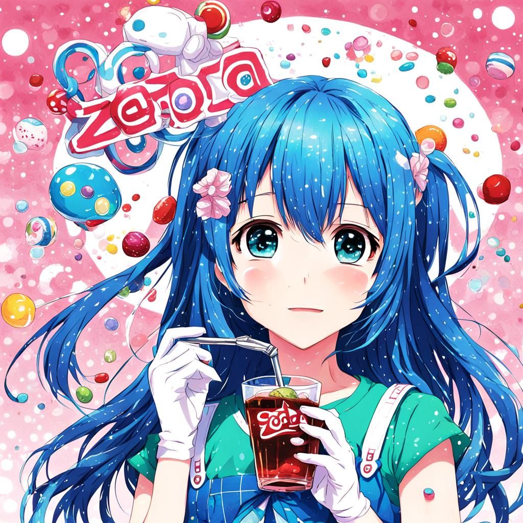 Soda in Anime Key Visual Style