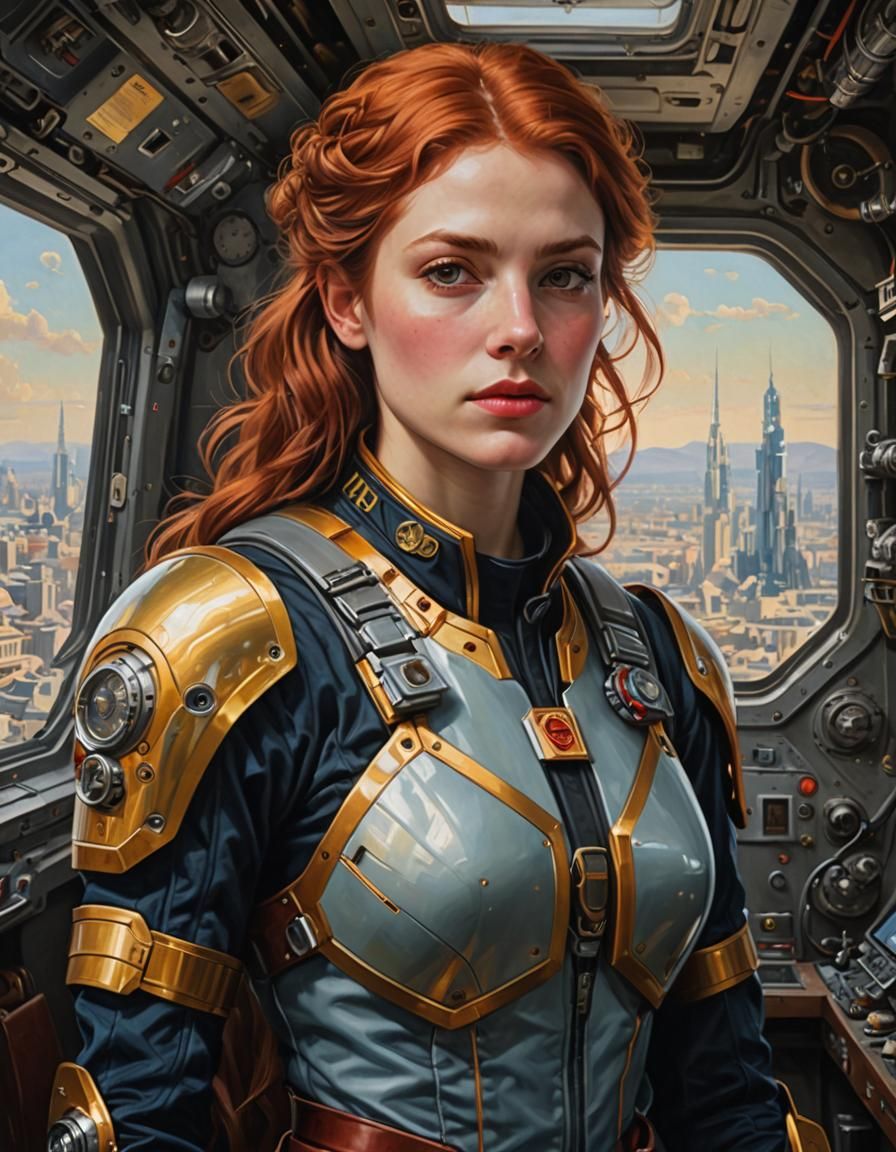 Wanted: Androgynous Spaceship Engineer, Academicist Oil Pain...