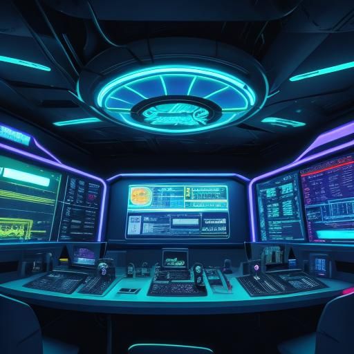 Futuristic Sci-Fi Lab Inspired by Concept Art