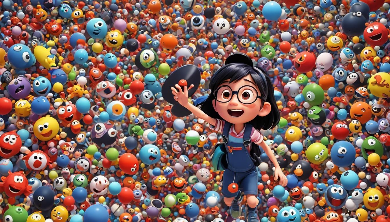 Anime Style Gululu Onomatopoeia Key Visual