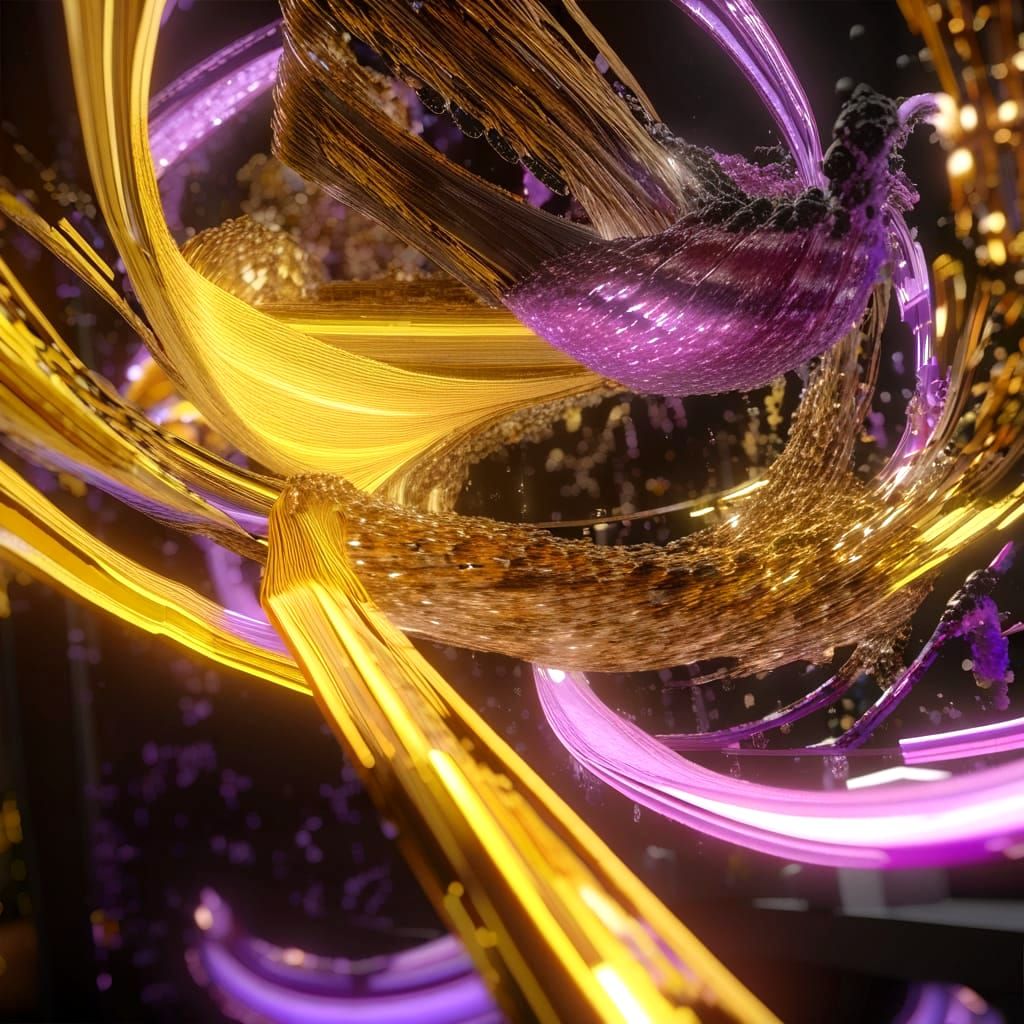 Surrealistic Visualizations of Complex Fluid Dynamics in a C...