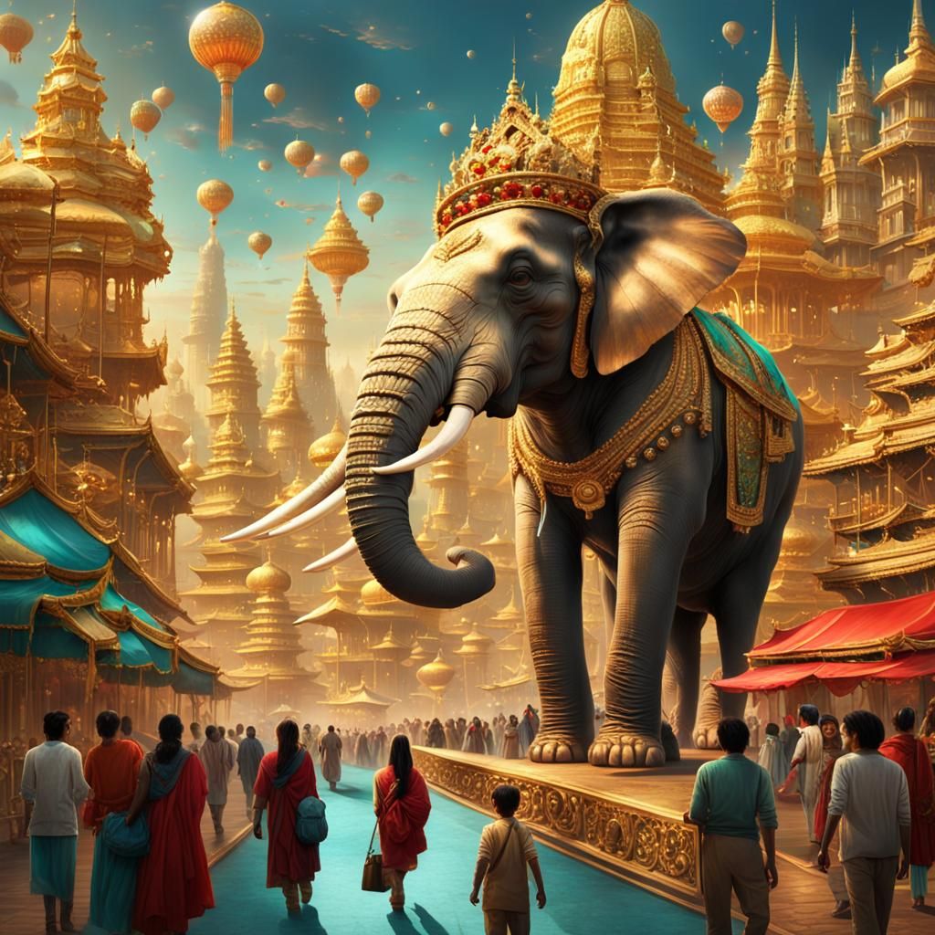 A legendary elephant