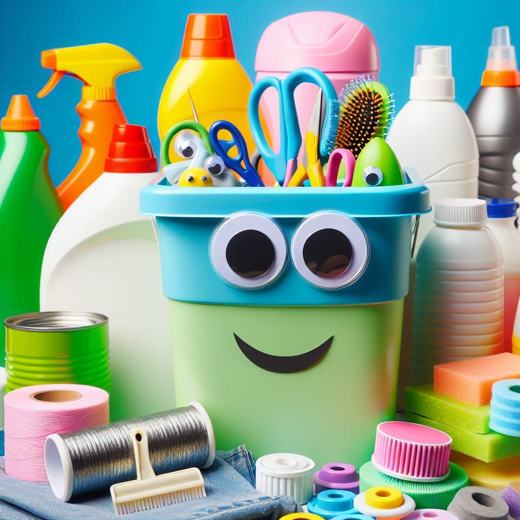 Whimsical Googly Eye Household Object Photo