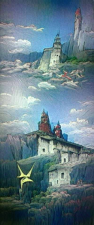 Stalinist Architecture in Hanna-Barbera Style