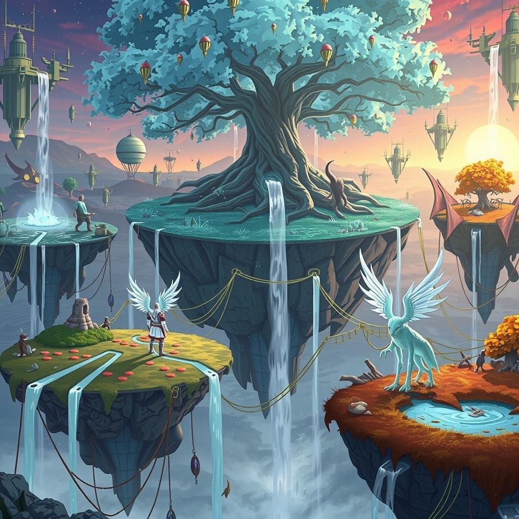 Warrior and the Tree of Eternity