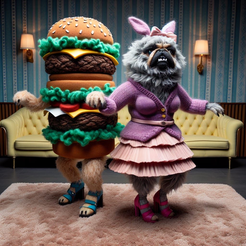 Butch & Clementine Photoelectric Living Mutant Fabulous Furr...